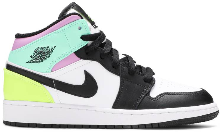 Air Jordan 1 Mid GS Pastel 554725-175